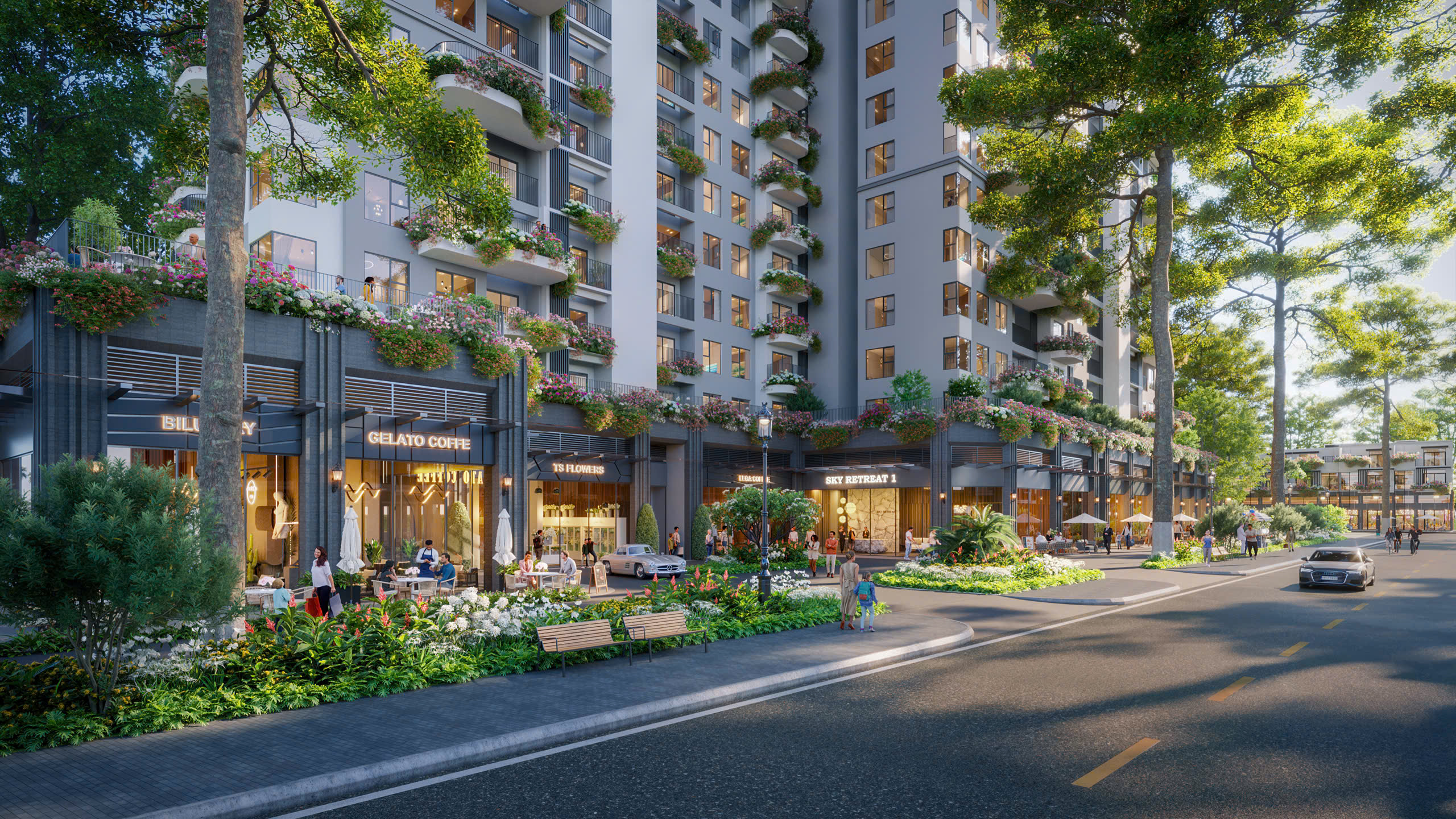 Khối đế thương mại Ecoretreat