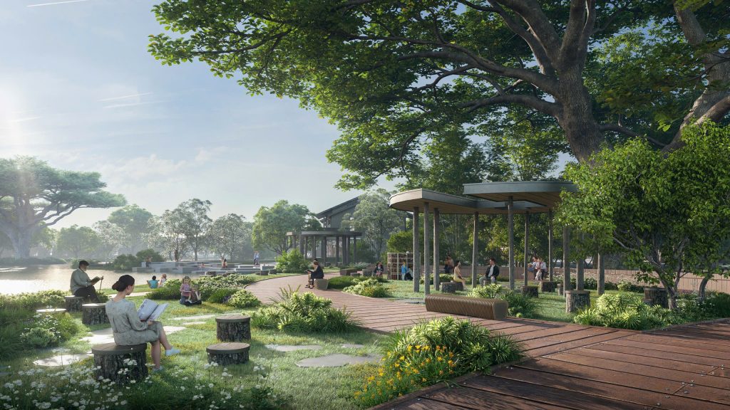 Vườn đọc sách dự án Eco Retreat