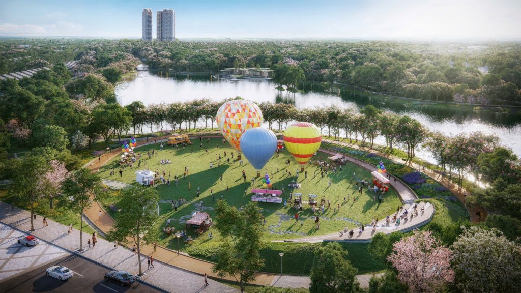 Vườn trải nghiệm dự án Eco Retreat