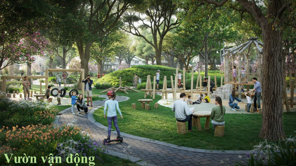 Vườn vận động Eco Retreat