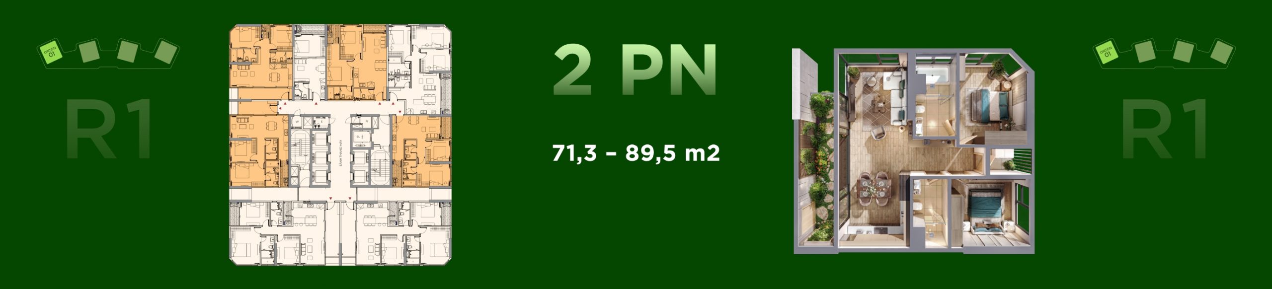 Căn hộ Eco ReTreat